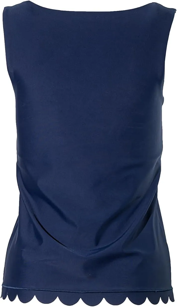 Coolibar UPF 50  Women's Acropora Scallop Swim Tank - Sun Protective