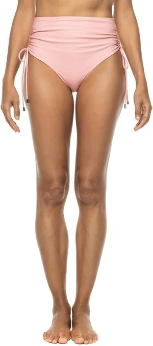 Coolibar UPF 50  Women's Myrtle Reversible Ruche Adjustable Swim Bottoms - Sun Protective