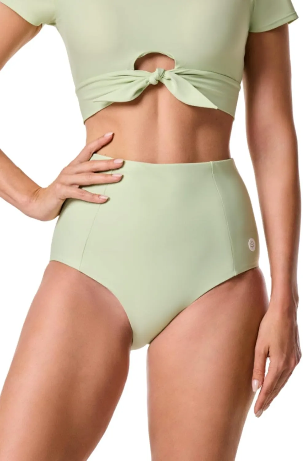 Coolibar UPF 50  Women's Ocean Sculpt High Rise Bottoms