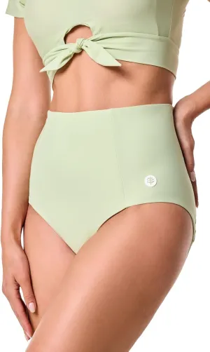 Coolibar UPF 50  Women's Ocean Sculpt High Rise Bottoms