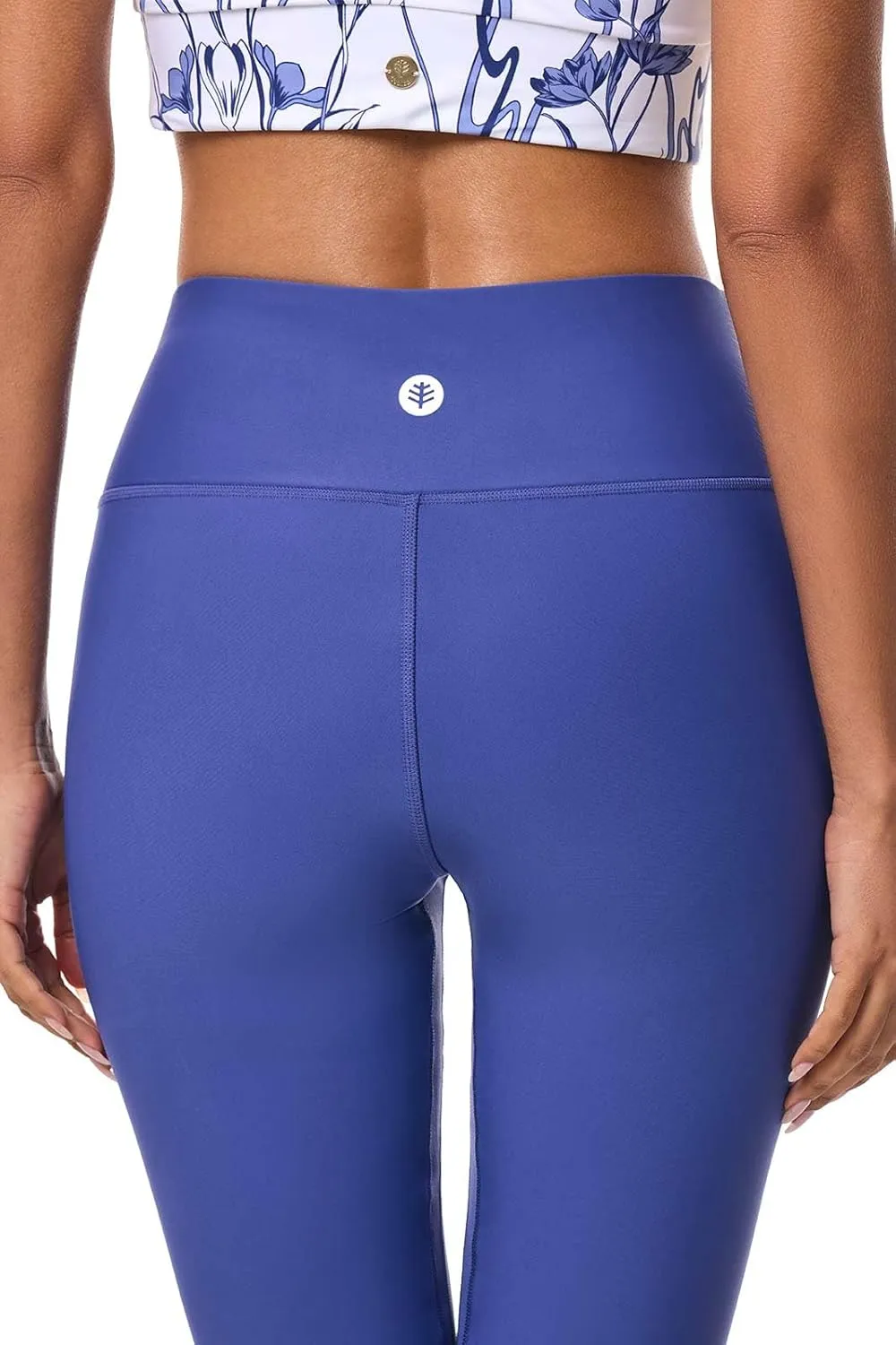 Coolibar UPF 50  Women's Ocean Sculpt High Rise Swim Legging - Sun Protective
