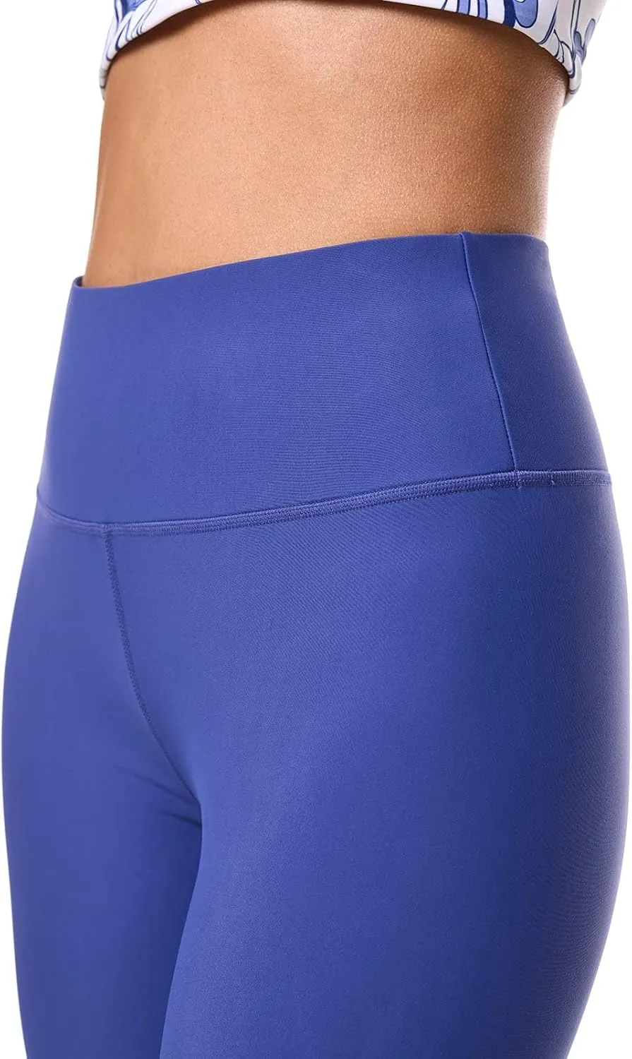 Coolibar UPF 50  Women's Ocean Sculpt High Rise Swim Legging - Sun Protective