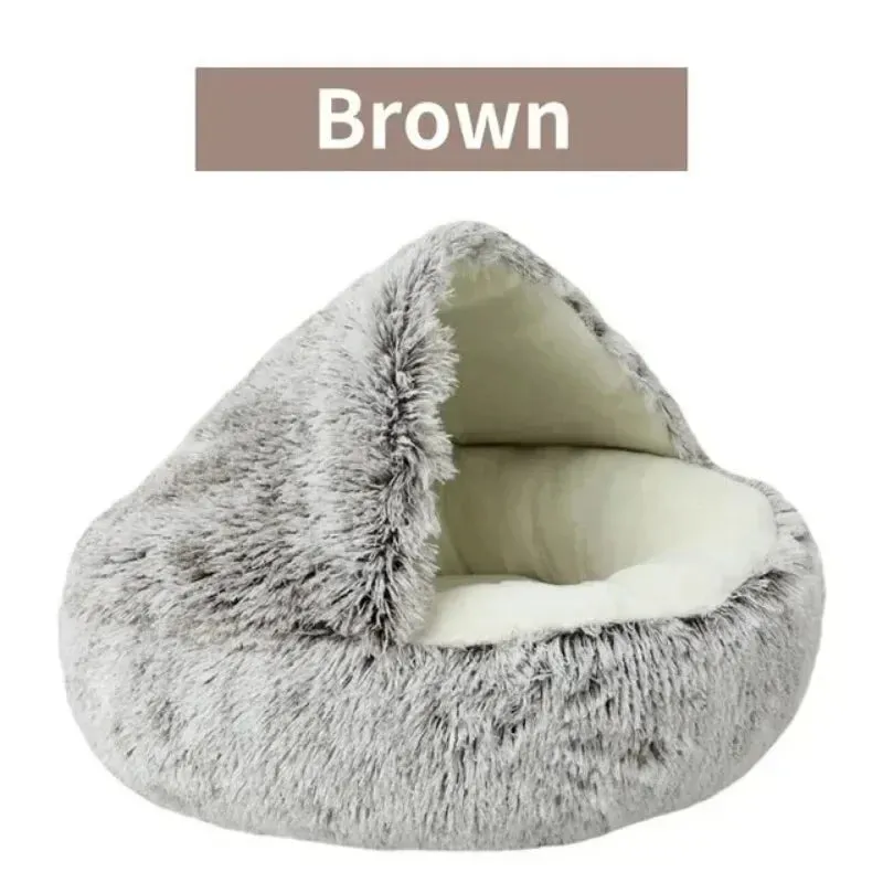 Cosy Plush Cat Cushion - Comfortable Resting Place for Cats