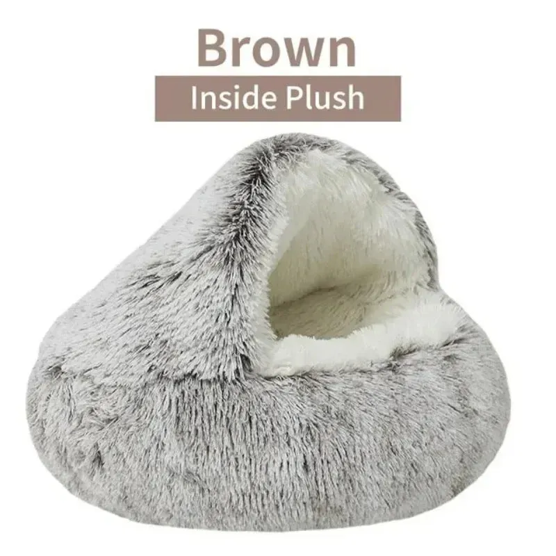 Cosy Plush Cat Cushion - Comfortable Resting Place for Cats