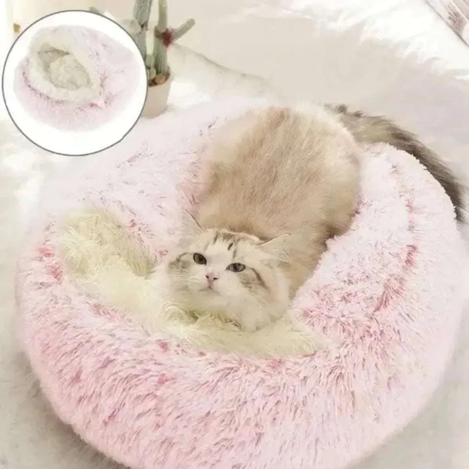 Cosy Plush Cat Cushion - Comfortable Resting Place for Cats