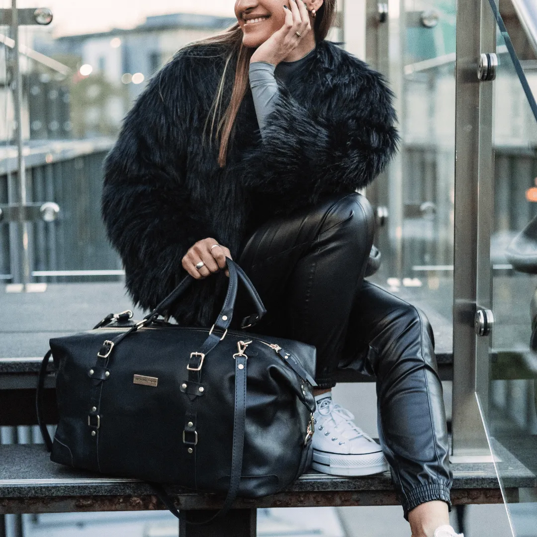 Covet Genuine Leather Duffel