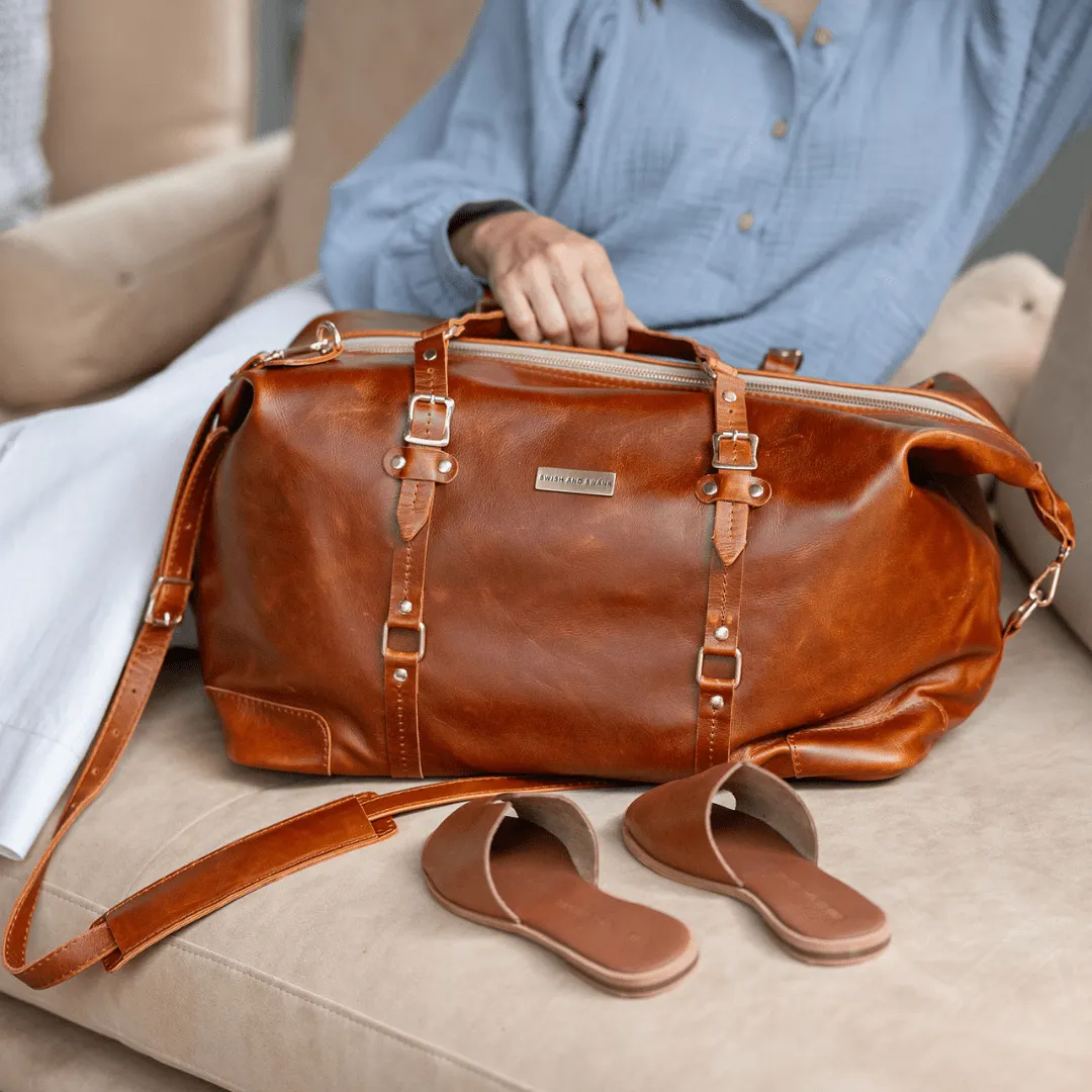 Covet Genuine Leather Duffel