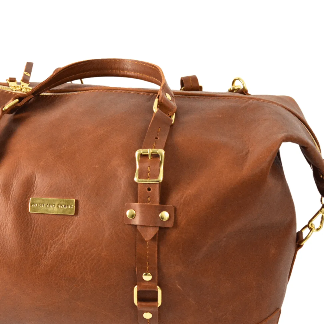 Covet Genuine Leather Duffel