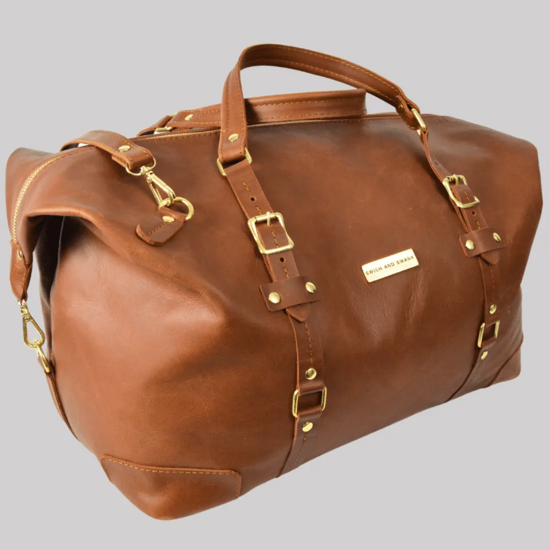Covet Genuine Leather Duffel