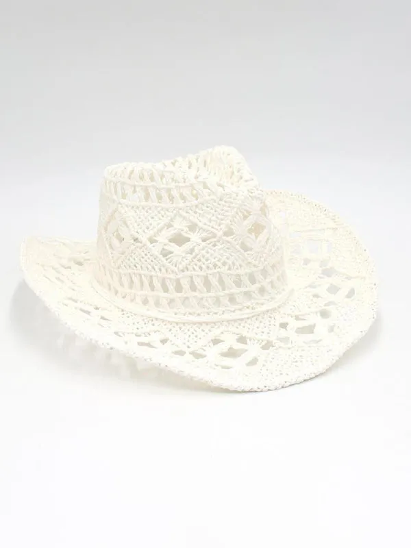 Cowboy straw hat