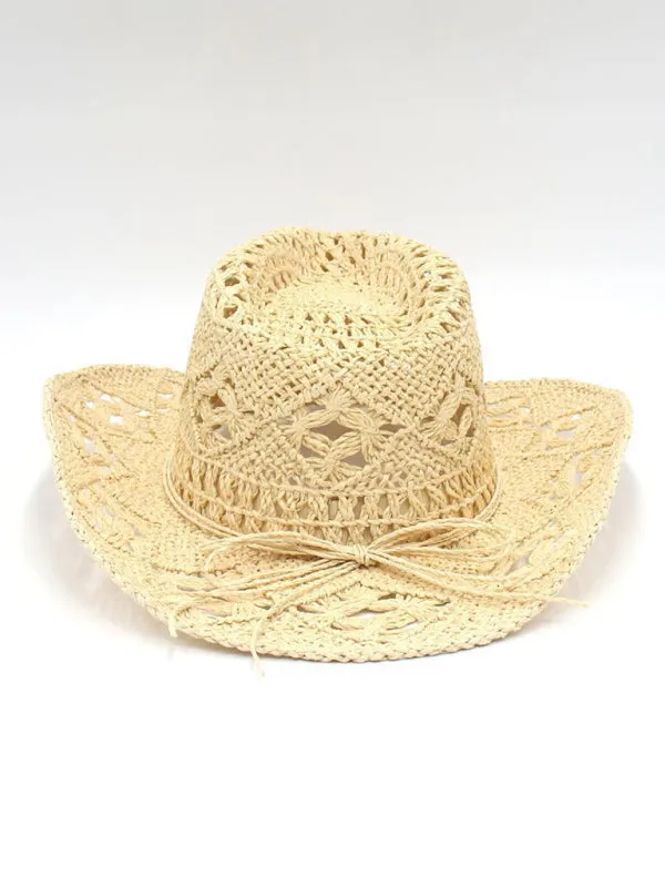 Cowboy straw hat
