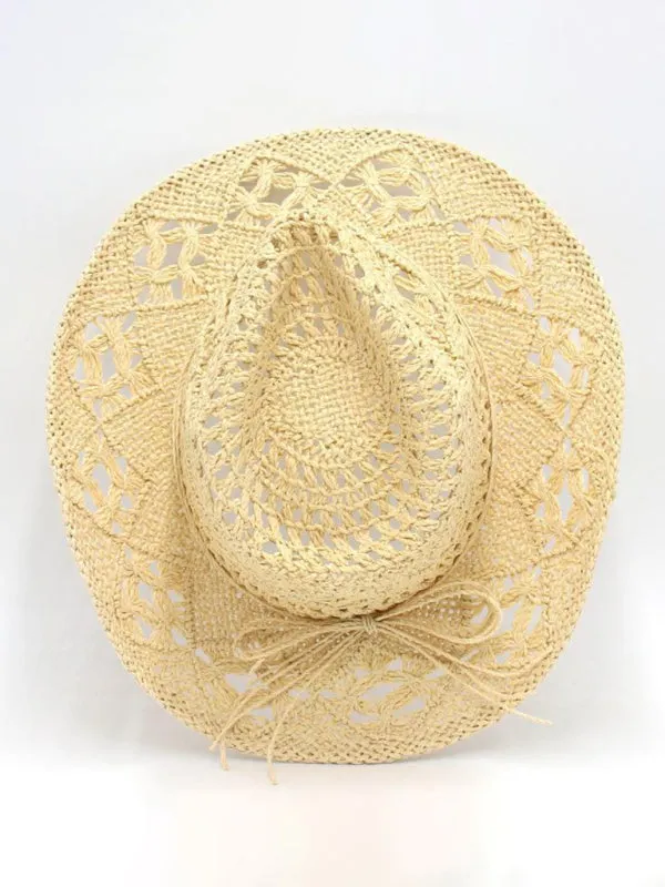 Cowboy straw hat