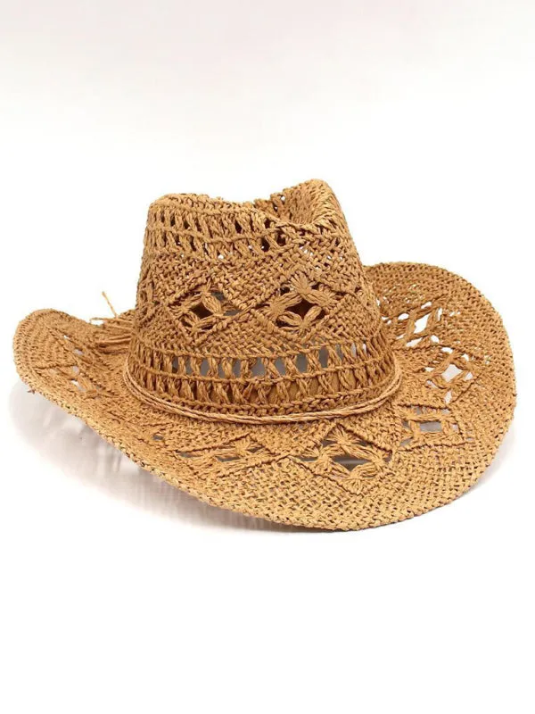 Cowboy straw hat