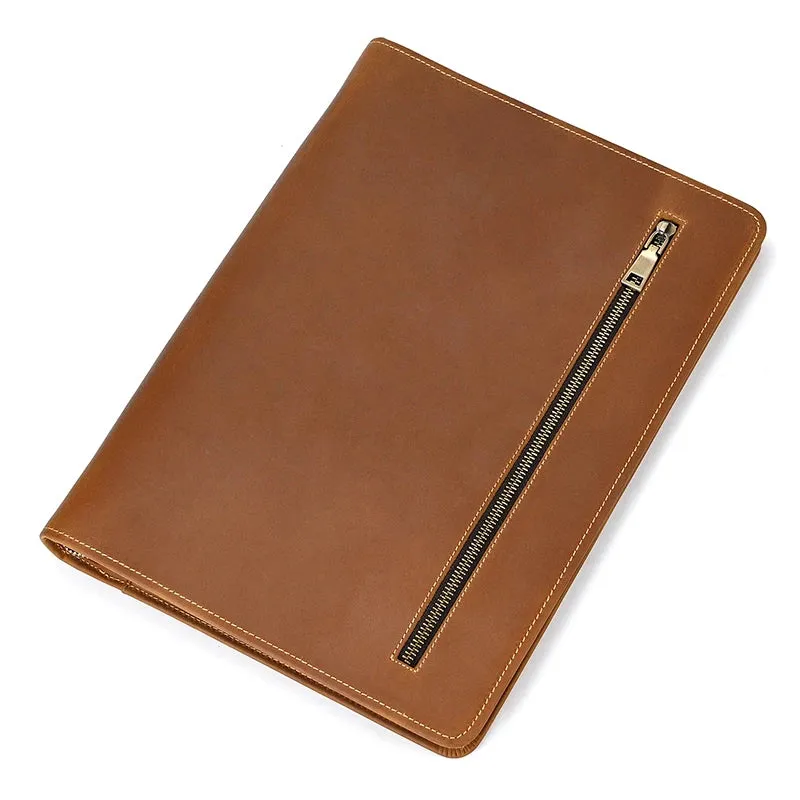 Crazy Horse Genuine Leather iPad Case 12.9" Carrying Case