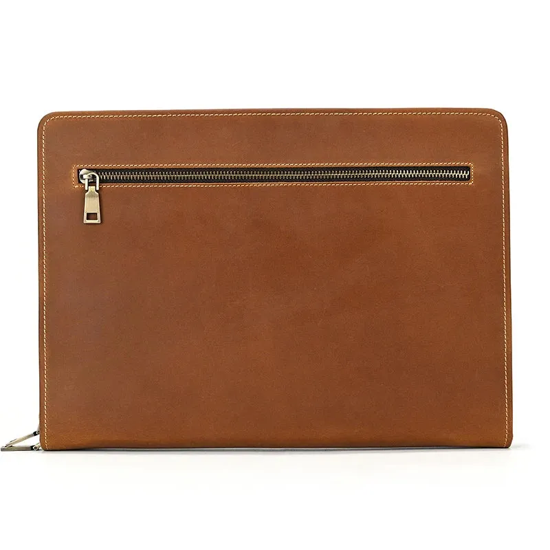 Crazy Horse Genuine Leather iPad Case 12.9" Carrying Case