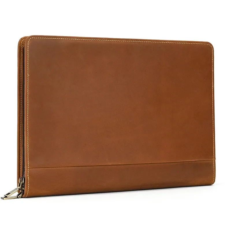 Crazy Horse Genuine Leather iPad Case 12.9" Carrying Case