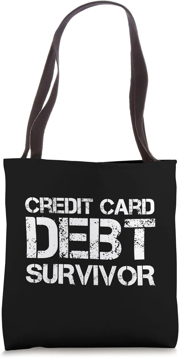 Credit Card Debt Survivor Tote Bag