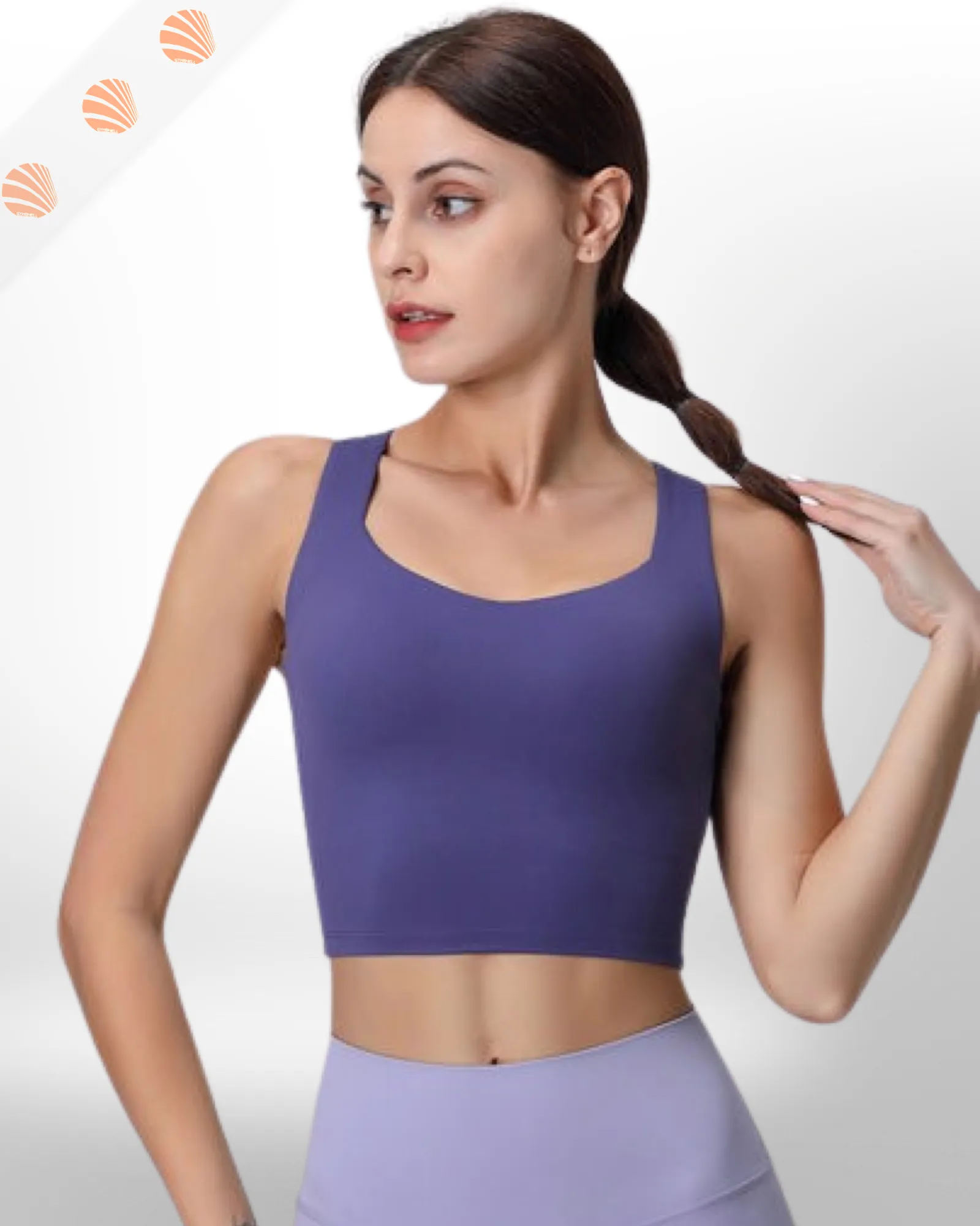 Cross Open Back Top