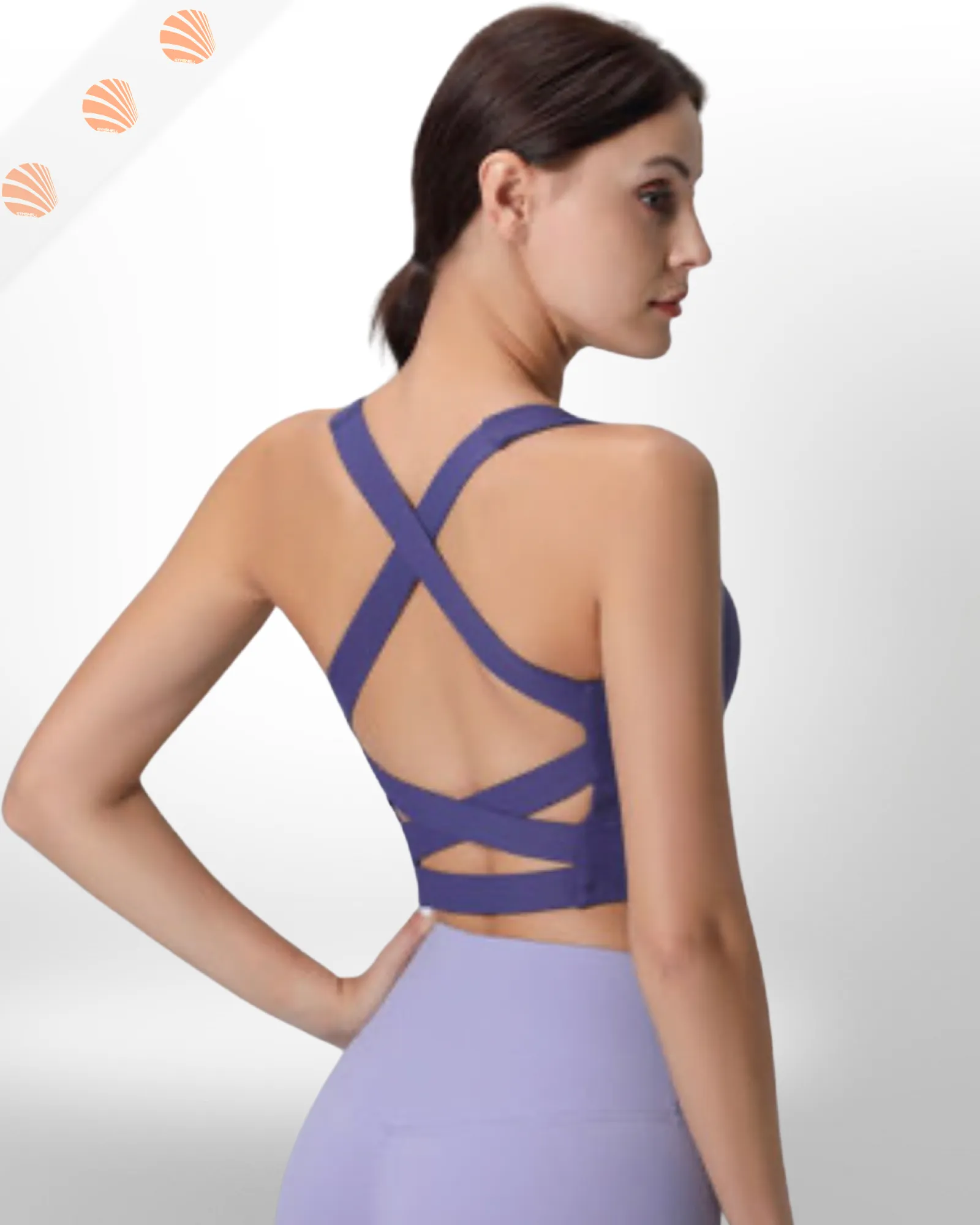 Cross Open Back Top