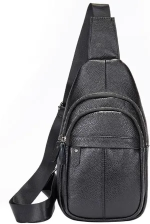 Crossbody Bag Shoulder Bag Retro Men's Multi-function Portable Chest Bag