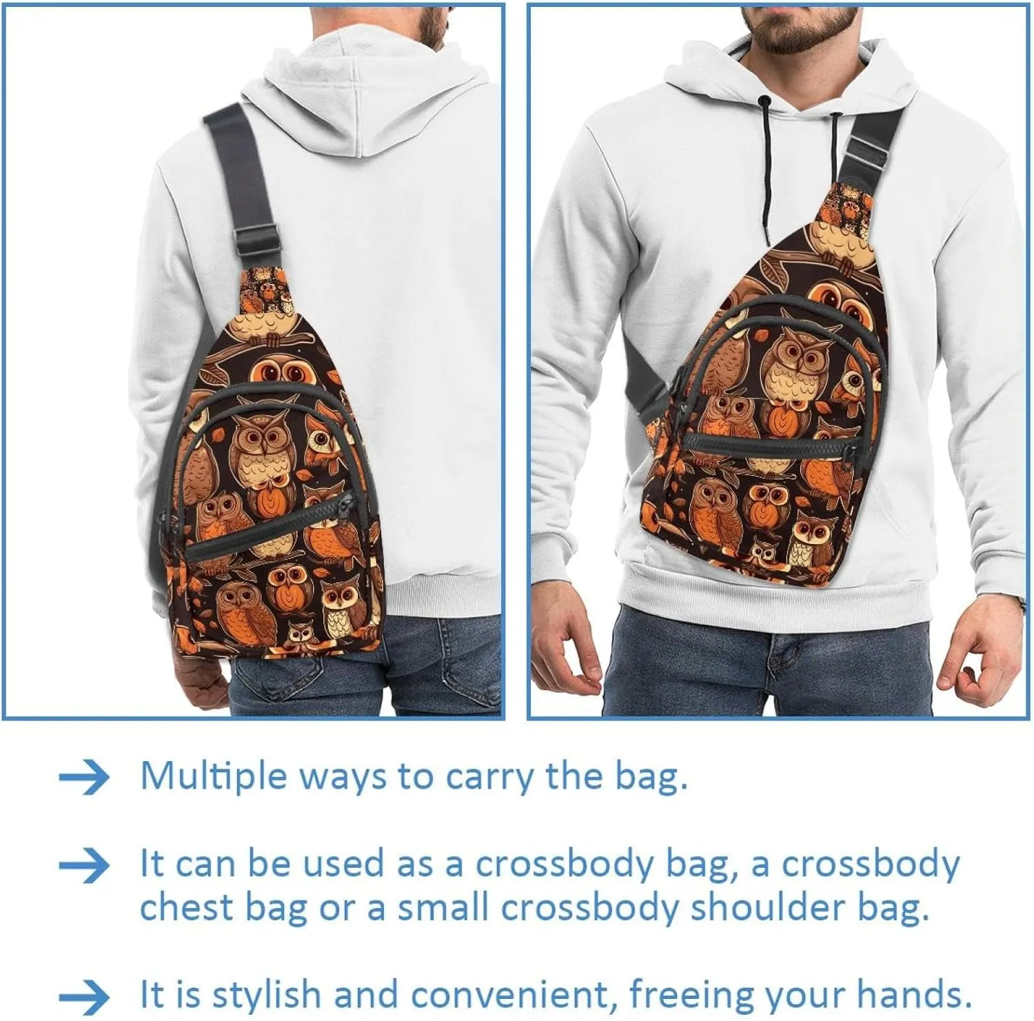 Crossbody Bags for Women Cross Body Bag for Woman Sling Bag Crossbody Bag Topography Line Map Sling Backpack Travel