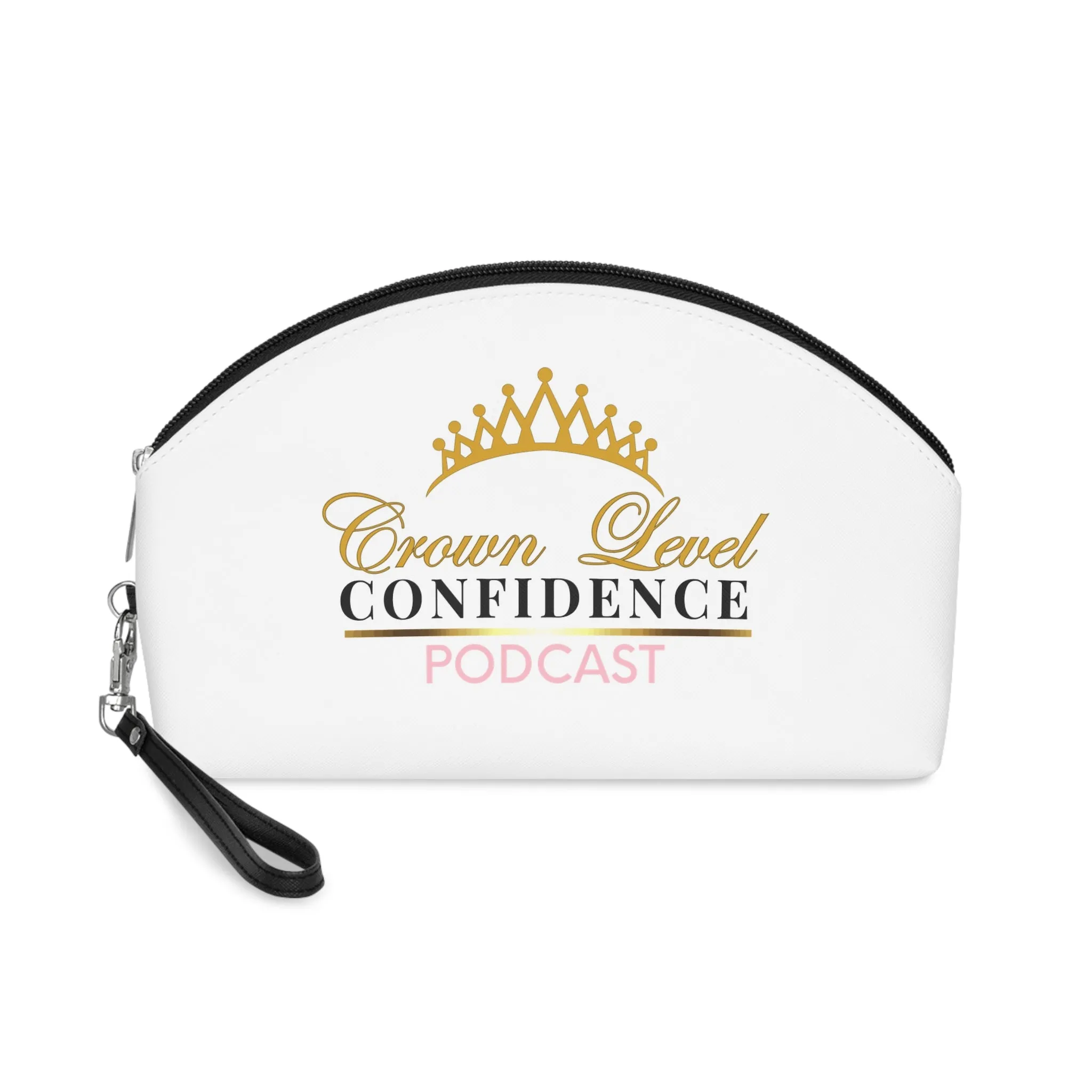Crown Level Confidence Makeup Bag