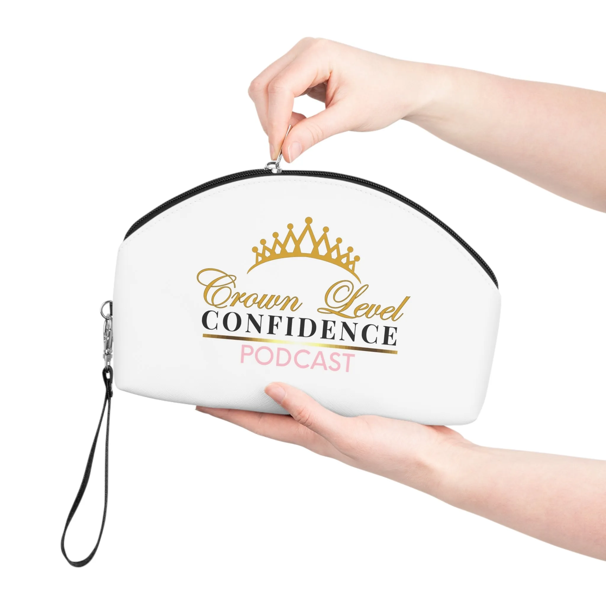 Crown Level Confidence Makeup Bag