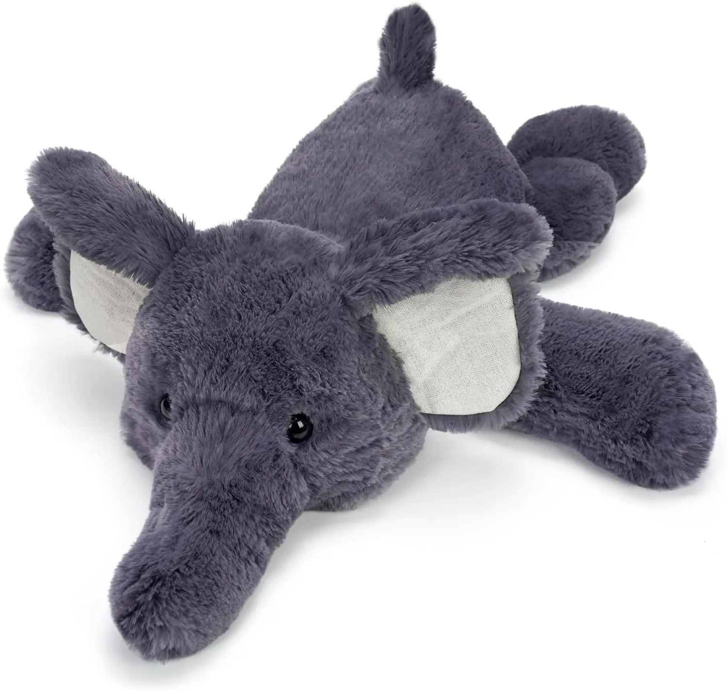 Cute Elephant Plush Toy 18.9 Inch Soft Elephant Stuffed Animal Plushie Kawaii Birthday Gift for Children Kids Girls Boys