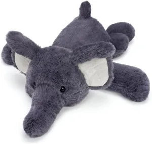 Cute Elephant Plush Toy 18.9 Inch Soft Elephant Stuffed Animal Plushie Kawaii Birthday Gift for Children Kids Girls Boys