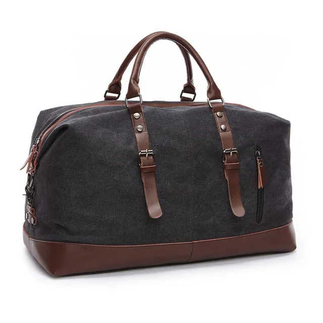 DB74 Original Z.L.D Canvas Leather Men Travel