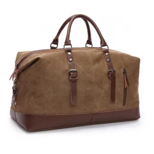 DB74 Original Z.L.D Canvas Leather Men Travel