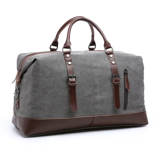 DB74 Original Z.L.D Canvas Leather Men Travel