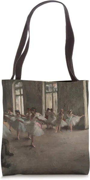 Degas Ballet Rehearsal Modern Art Painting Tote Bag