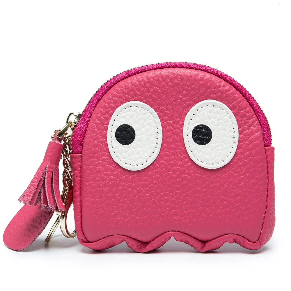 Design Cute Soft First Layer Cowhide Mini Coin Purses
