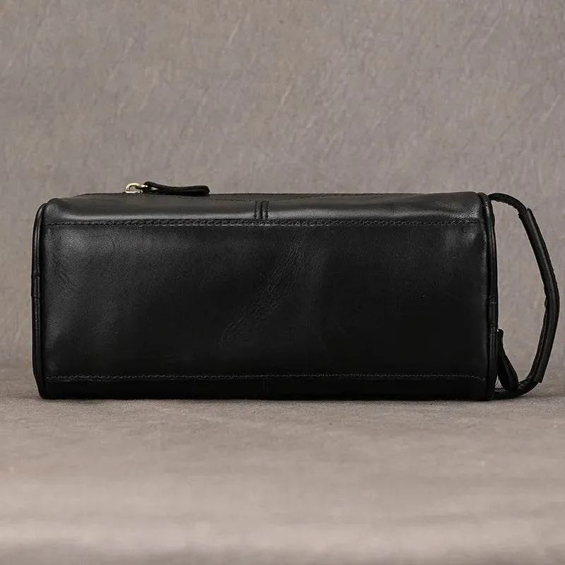 Designer Genuine Leather Travel Wash Bags & Makeup Clutches