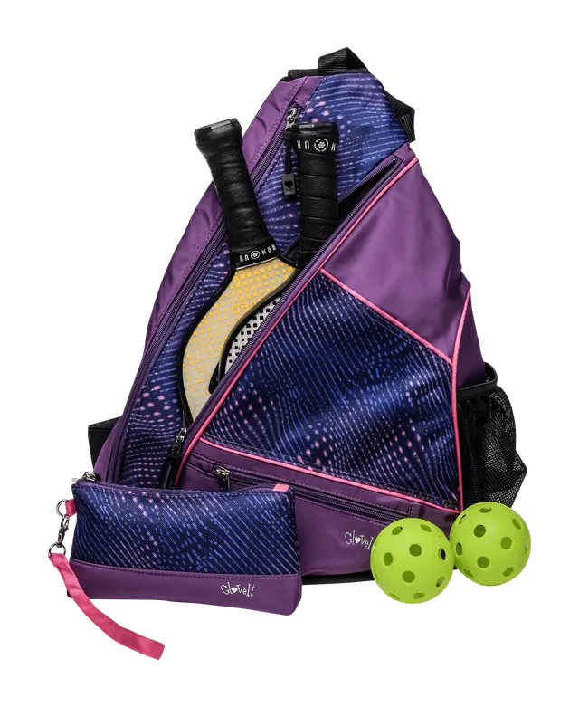 Digital Dusk Pickleball Sling Bag