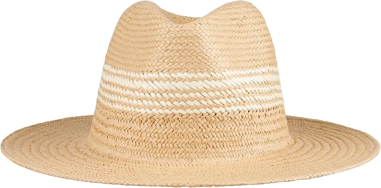 Dockers Men's Straw Fedora and Panama Hat