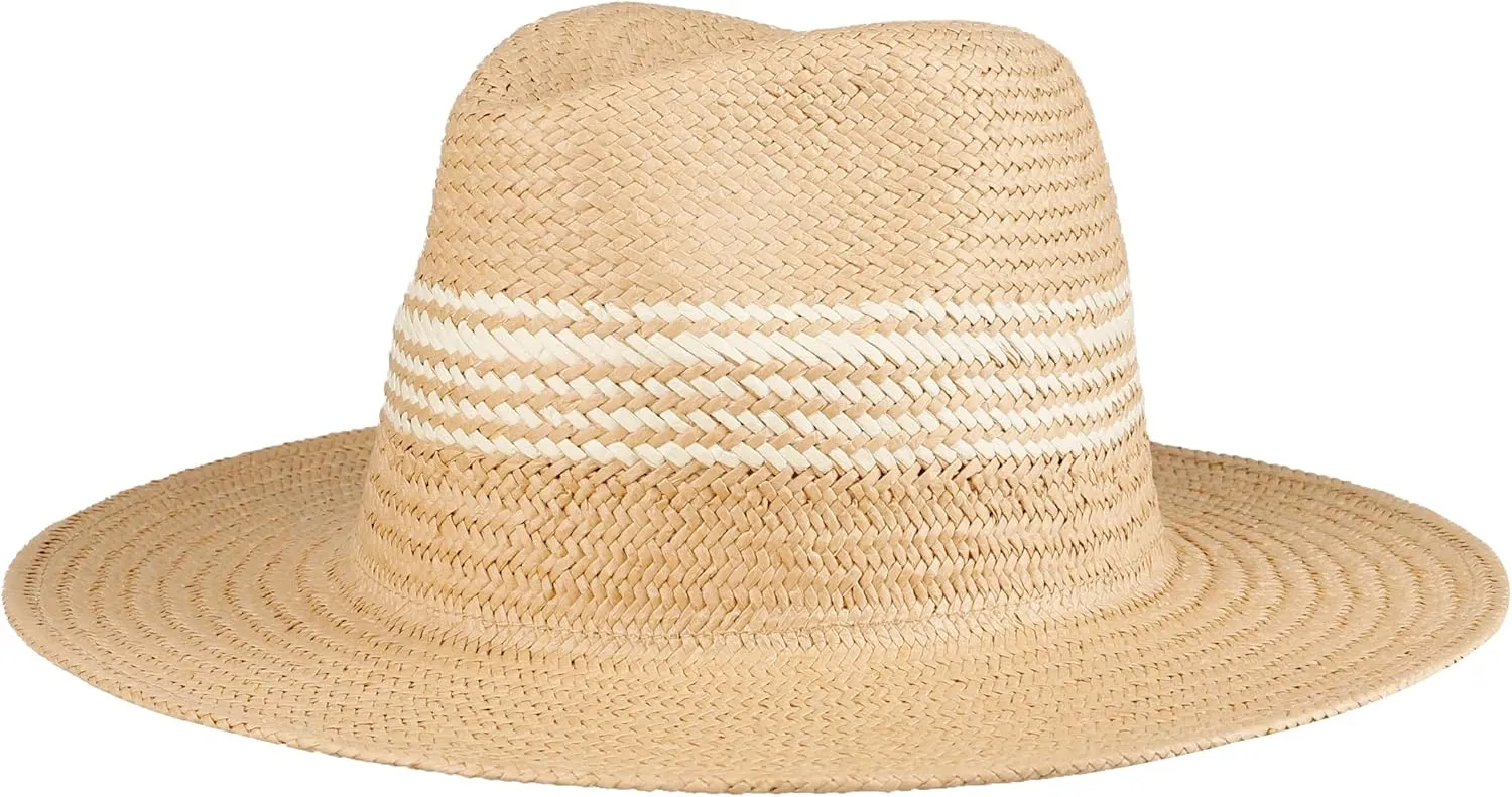 Dockers Men's Straw Fedora and Panama Hat