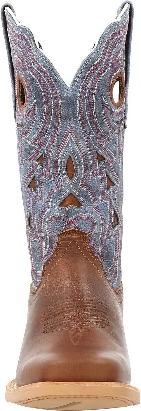 Durango® Lady Rebel Pro™ Women's Golden Brown & Periwinkle Western Boot