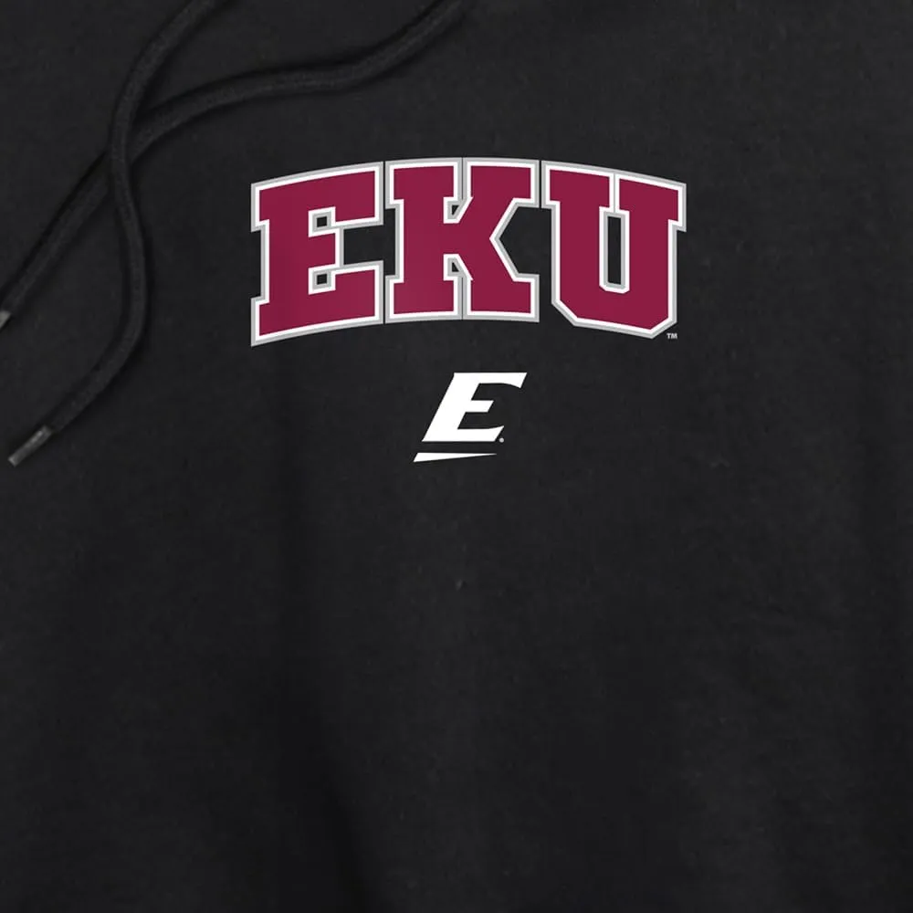 Eastern Kentucky University Arch Logo Secondary Women's Cropped Hoodie Pullover Sweatshirt