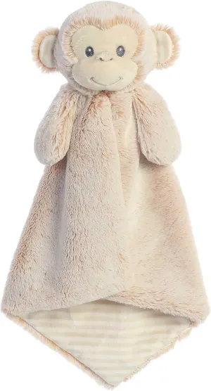 ebba Aurora® Snuggly Cuddlers Luvster™ Marlow Monkey Baby Stuffed Animal - Comforting Companion - Security and Sleep Aid - Brown 16 Inches