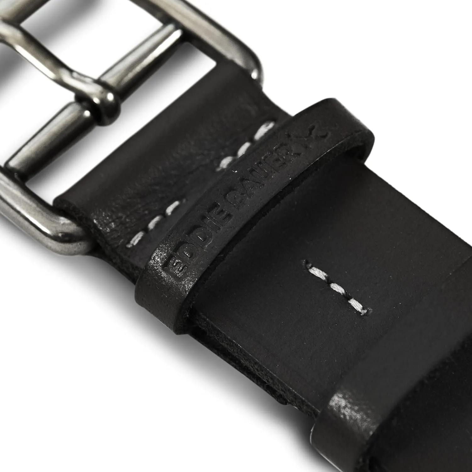 Eddie Bauer Women's Casual Leather Belts with Durable Metal Buckle