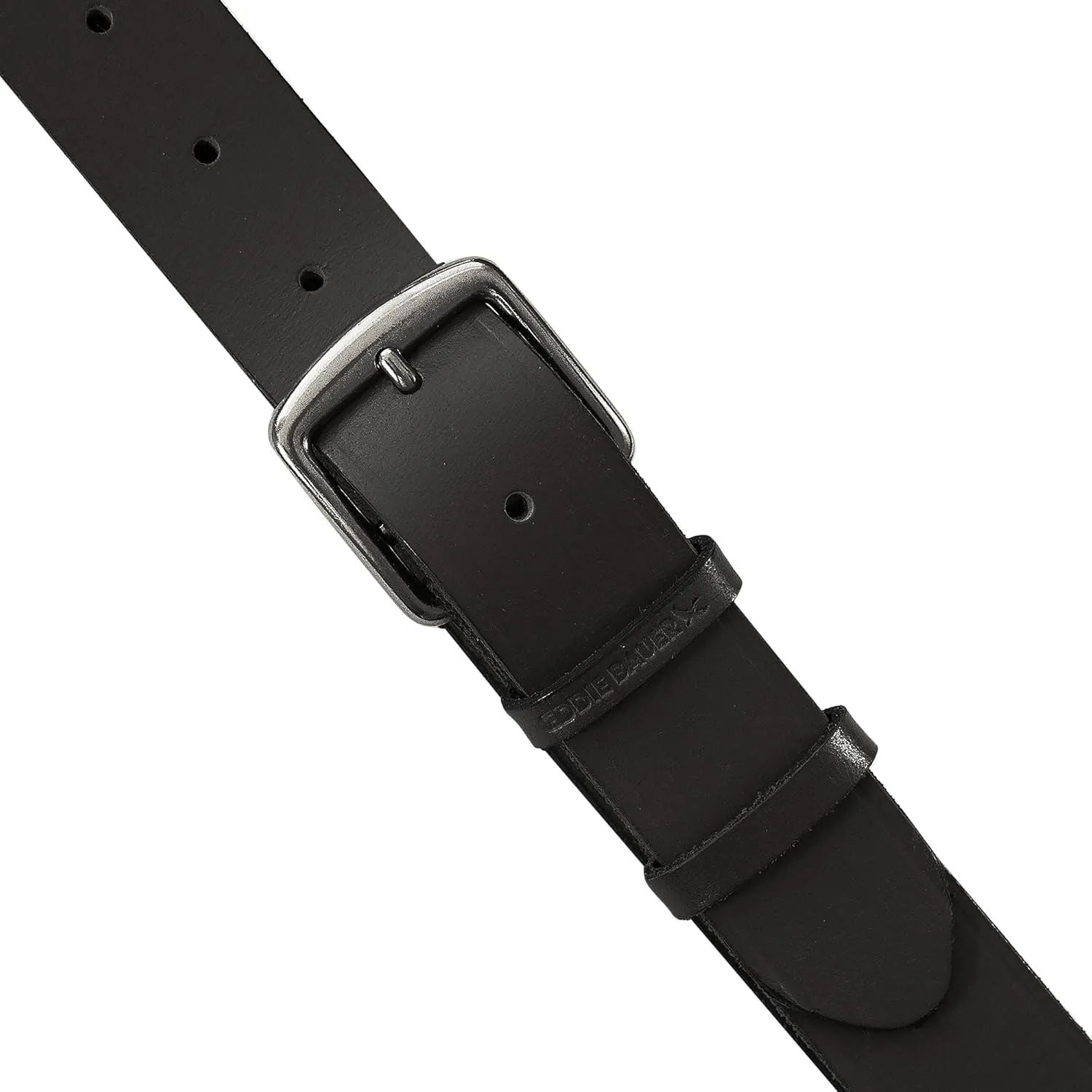 Eddie Bauer Women's Casual Leather Belts with Durable Metal Buckle