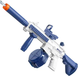 Electric Water Gun for Kids Adults,Water Blaster Squirt Guns with Light,Range up to 32ft,Summer Outdoor Beach Swimming Pool Party Toys Gifts for Boys Girls Ages 8 9 10 11 12 13 14