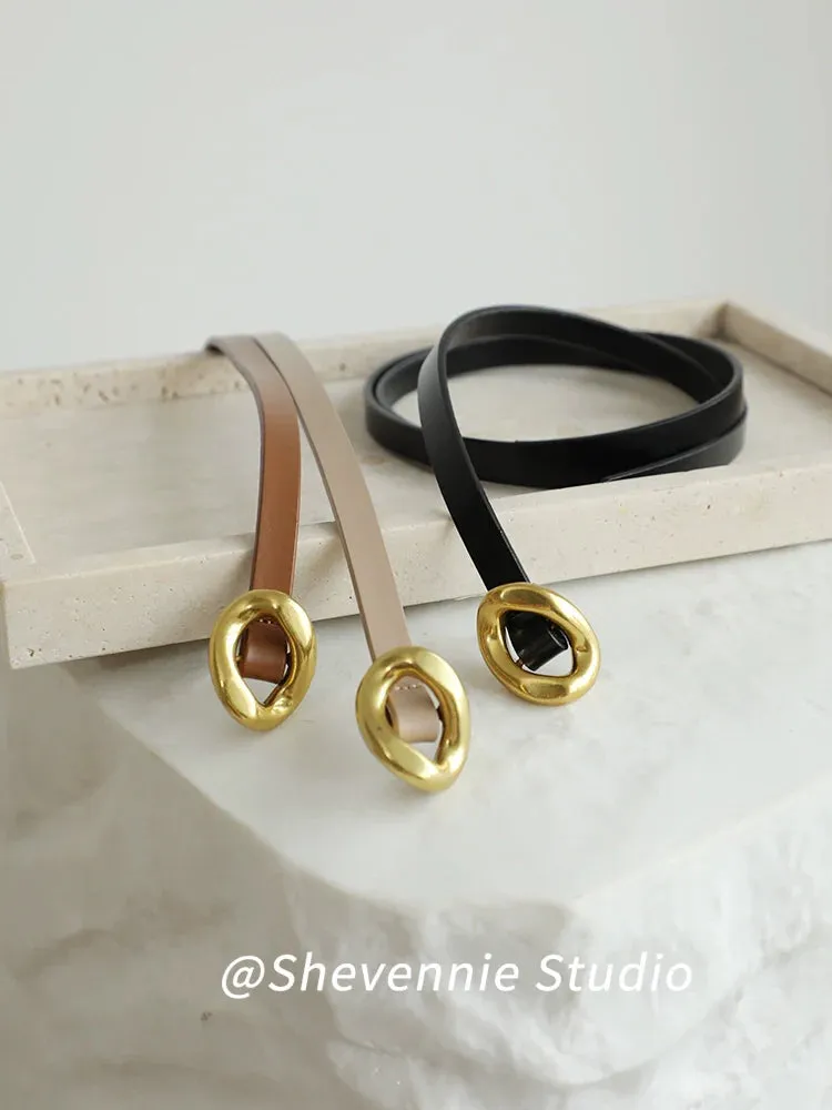 Eloquence Leather Belt