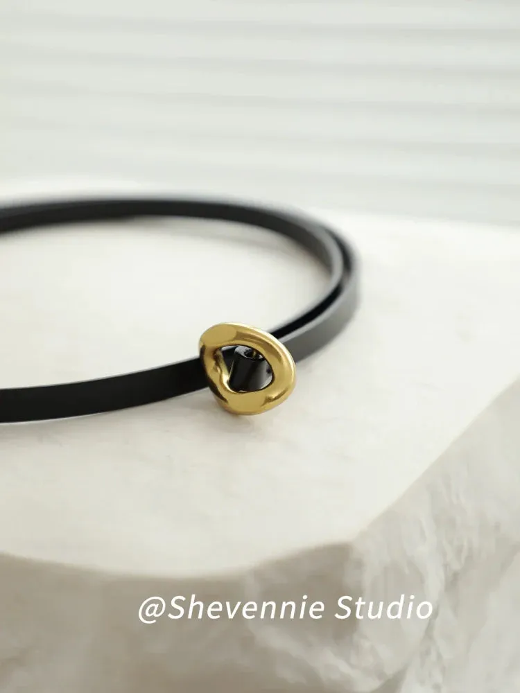 Eloquence Leather Belt