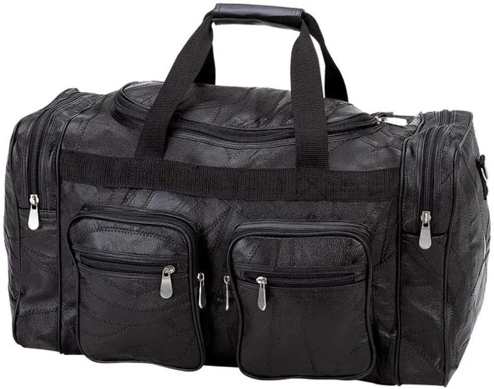 Embassy LUBL21 Design Buffalo Leather 21" Tote Bag