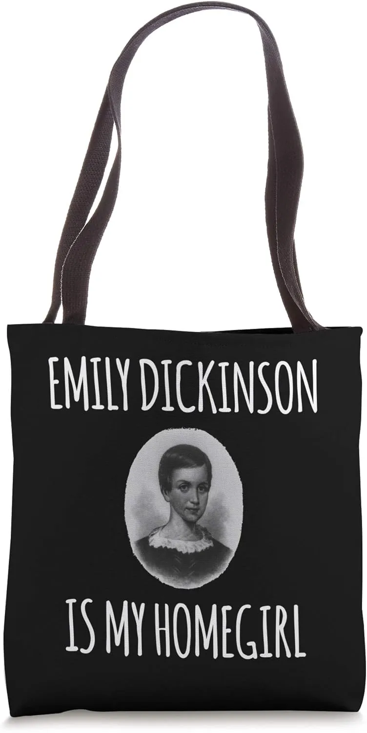 Emily Dickinson Fan Poetry Reader Gift Poem Writer Tote Bag