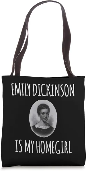 Emily Dickinson Fan Poetry Reader Gift Poem Writer Tote Bag