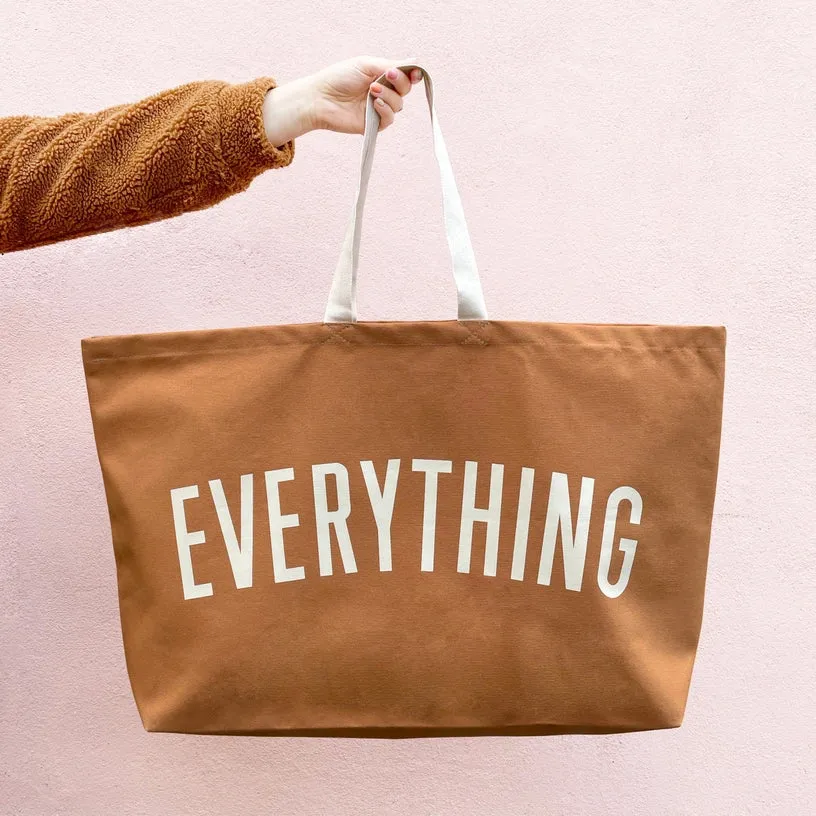 Everything - Tan Really Big Bag